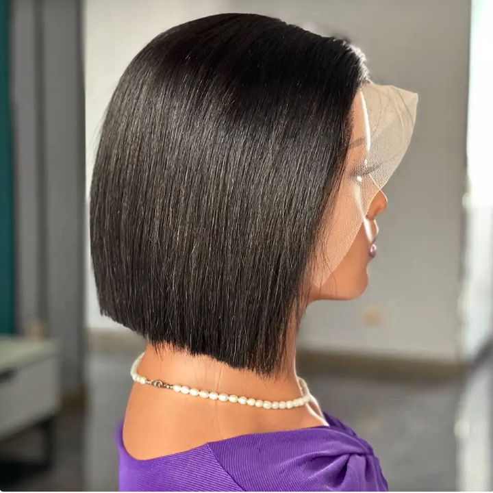 Diana - Brazilian 13x4 Blunt Cut Transparent Lace Wig
