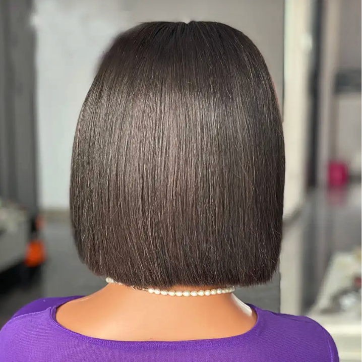 Diana - Brazilian 13x4 Blunt Cut Transparent Lace Wig