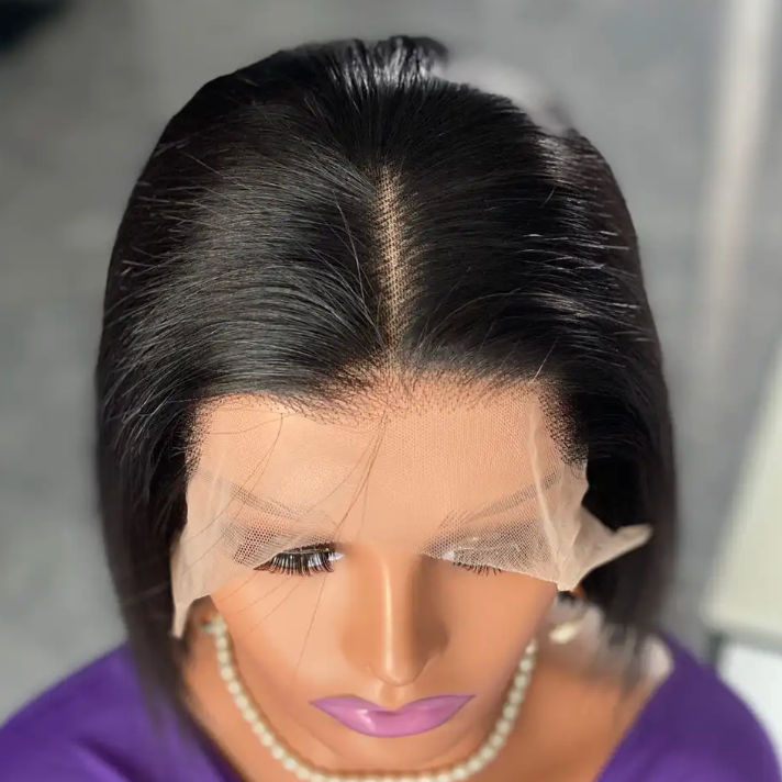 Diana - Brazilian 13x4 Blunt Cut Transparent Lace Wig