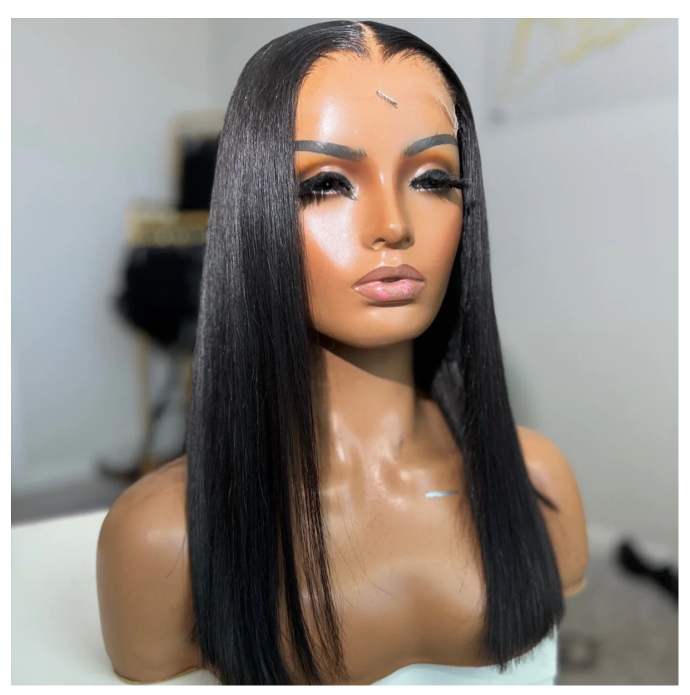 18-Inch Brazilian Straight Human Hair Weave | 100% Virgin Human Hair | Natural Color