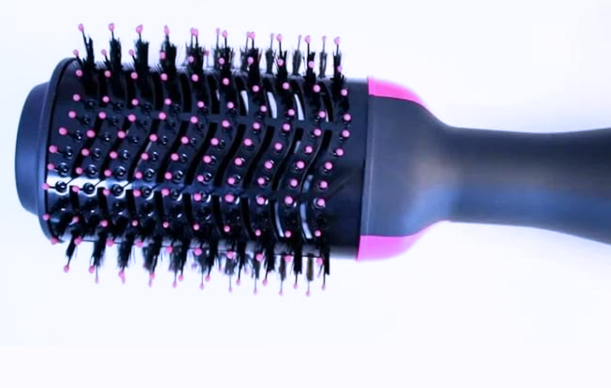 All-in-One Hair Tool: Ceramic Hair Dryer, Volumizer & Styling Brush