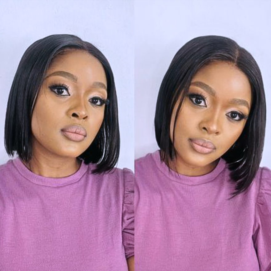 BBW Short Bob with Full Frontal | Virgin Human Hair Wig