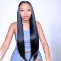 30-Inch Brazilian Straight Human Hair wig | 100% Virgin Human Hair | Natural Color