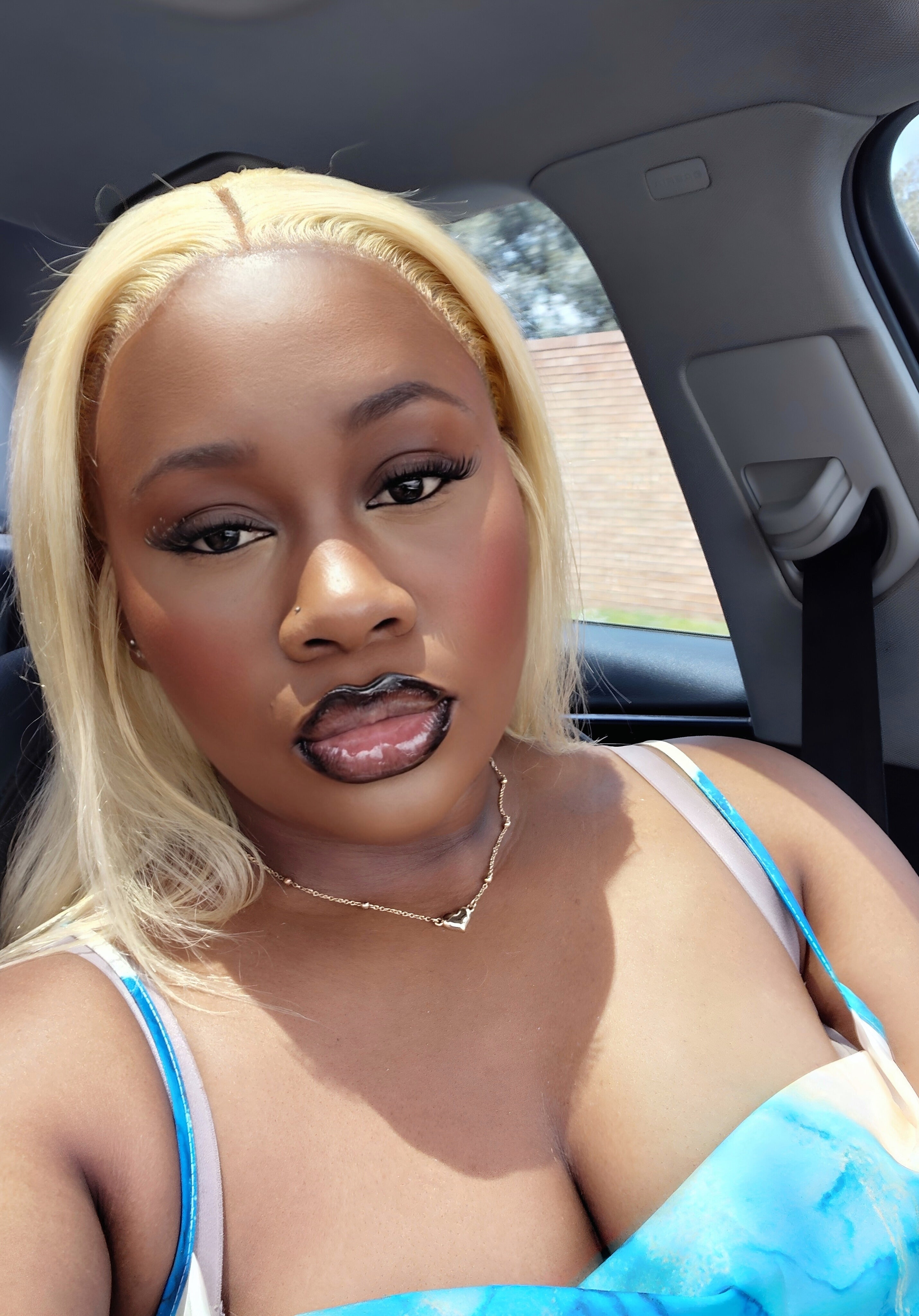 Blonde 16 Inch Transparent Lace Front Wig | 100% Virgin Human Hair